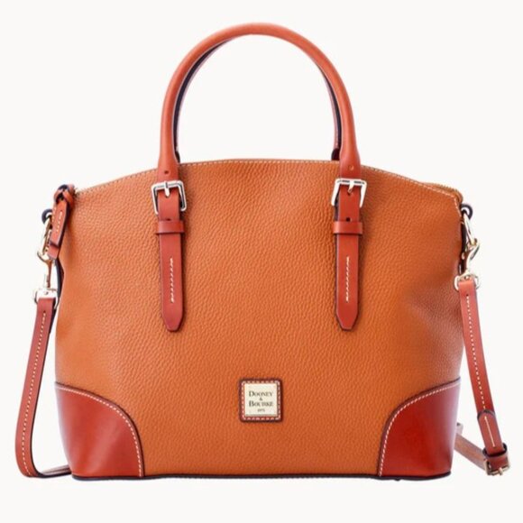 Dooney & Bourke - Pebble Grain Domed Satchel - Picture 3 of 7